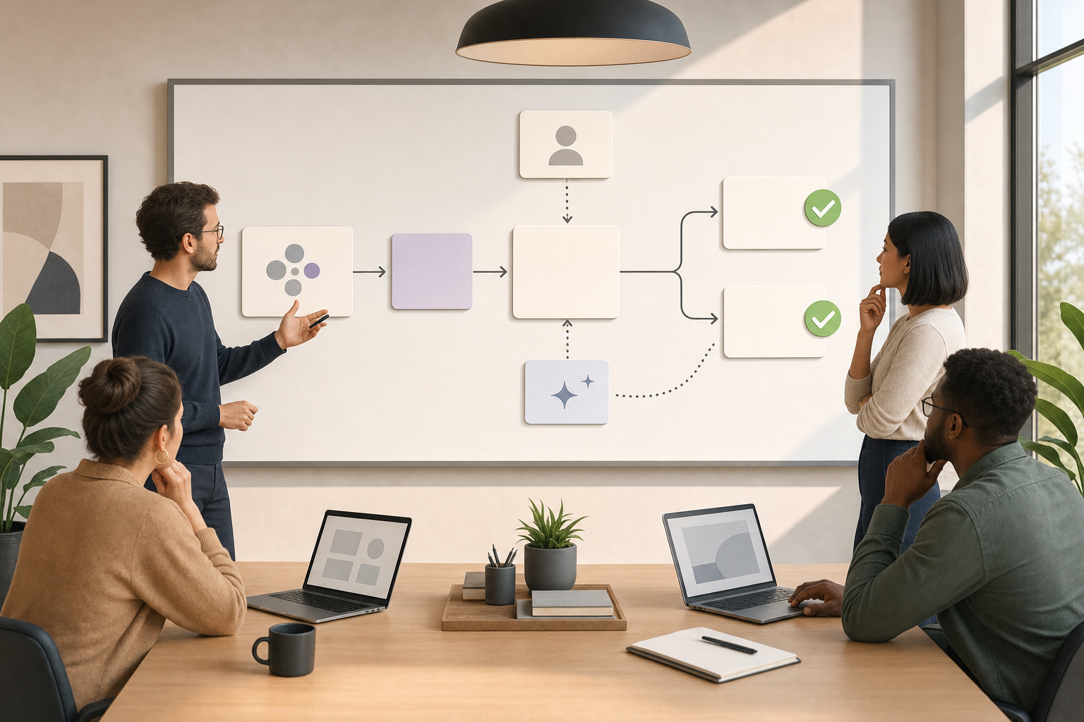 AI agents for small business diagram 3