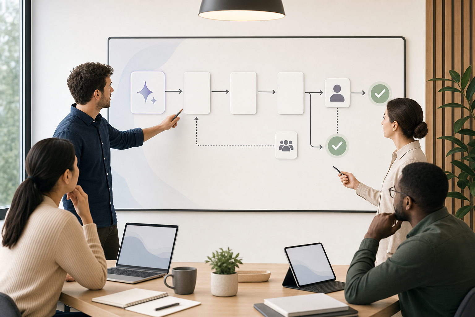 AI agents for small business diagram 3