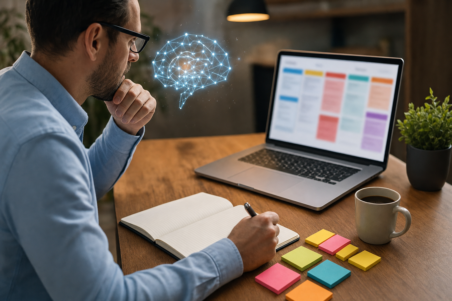 AI agents for small business diagram 2