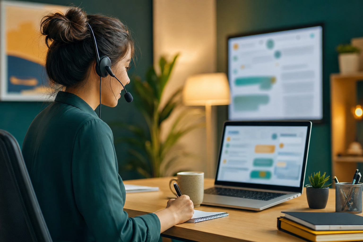 AI agents for small business diagram 1