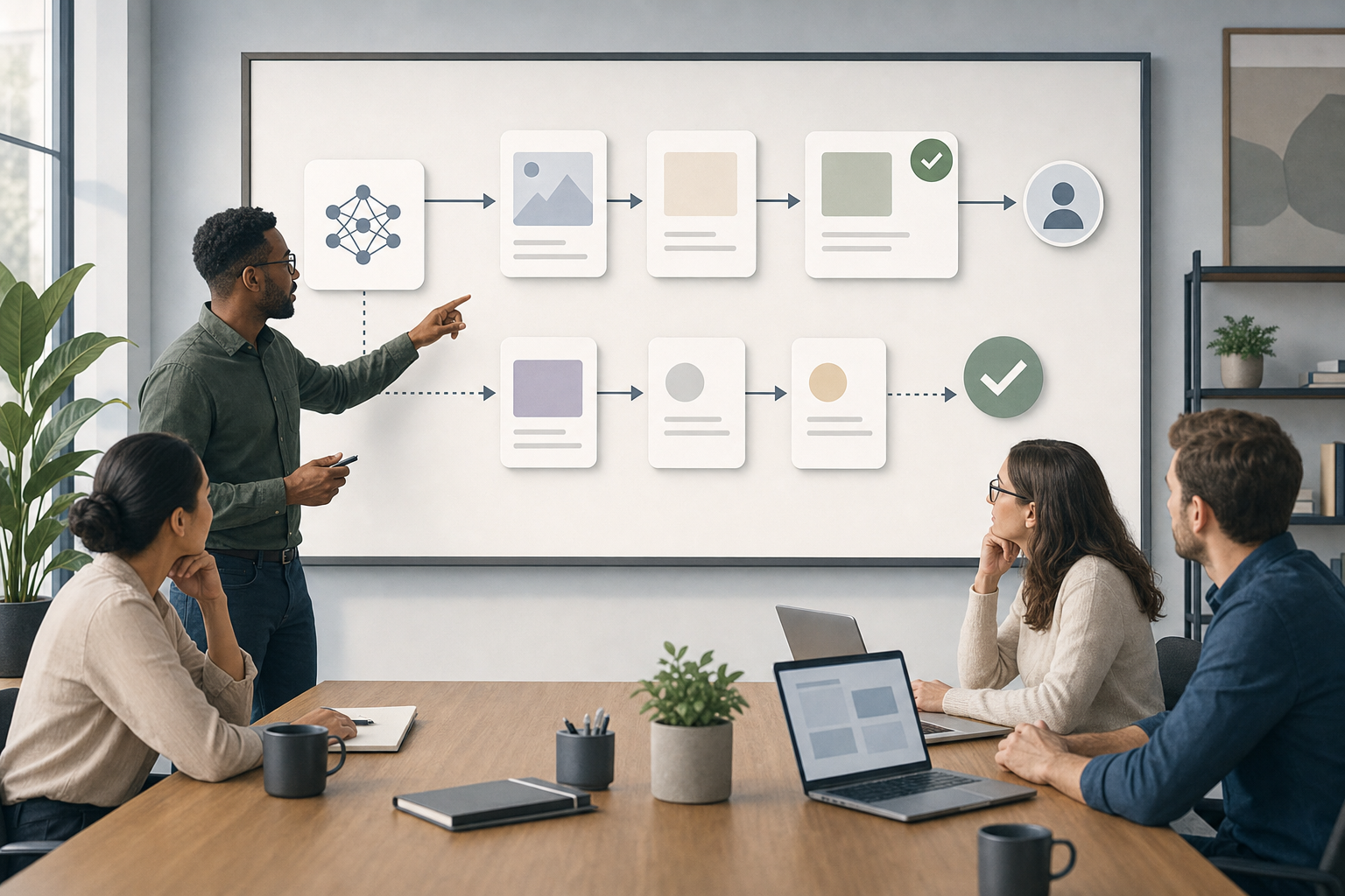 AI agents for small business diagram 3