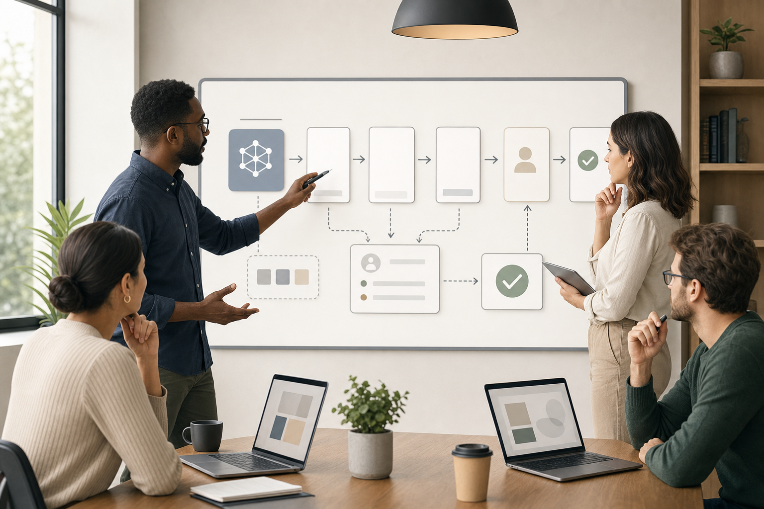 AI agents for small business diagram 3