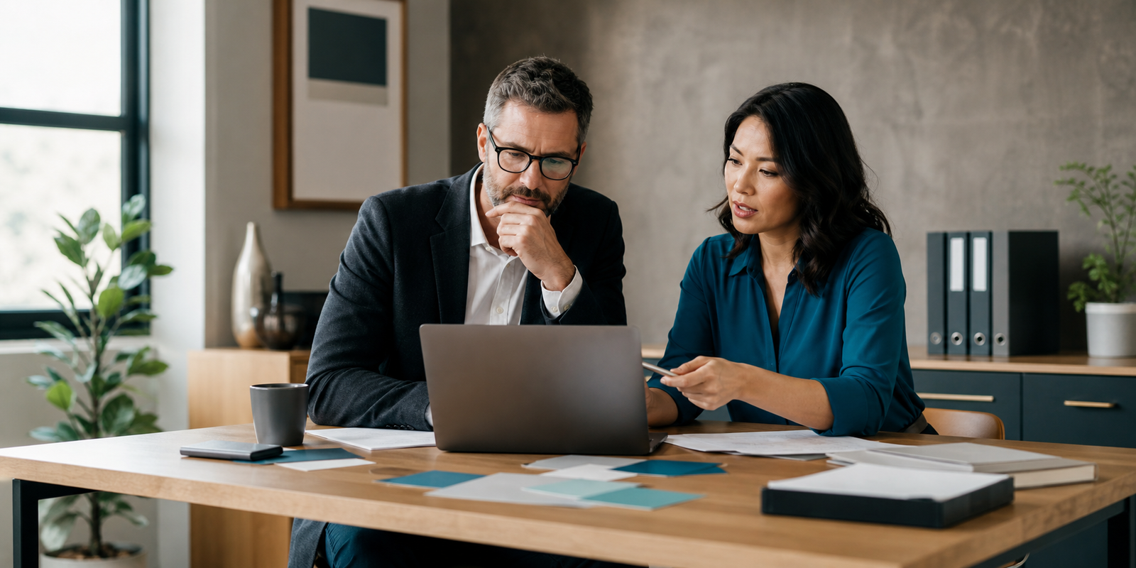Accounting firm owner and AI search consultant reviewing public website and profile evidence