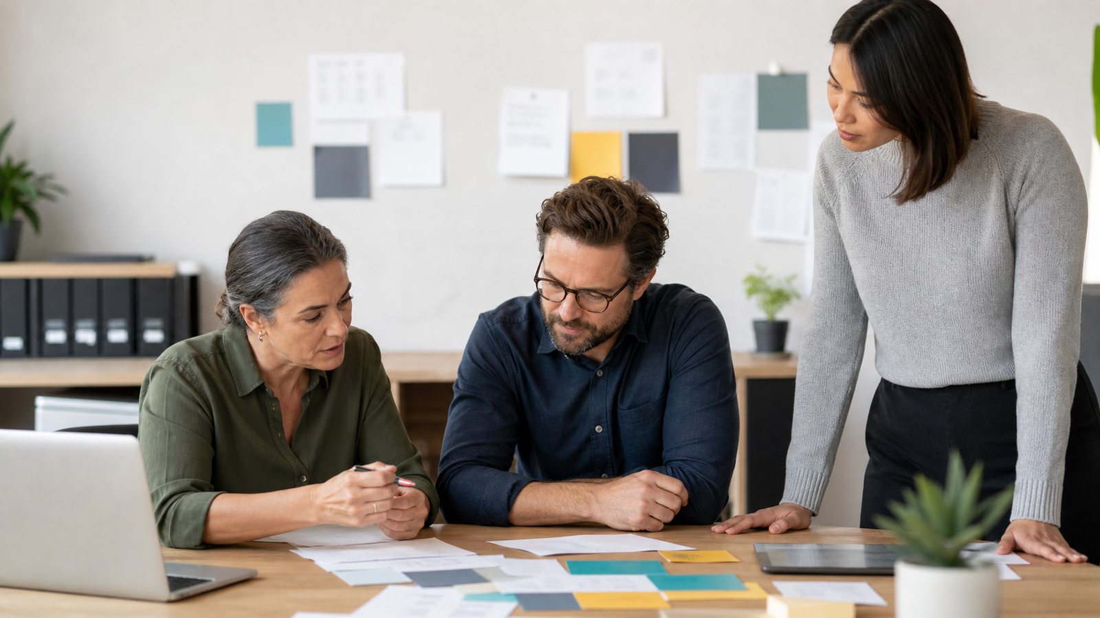 Small business team deciding which source systems should guide an AI automation workflow