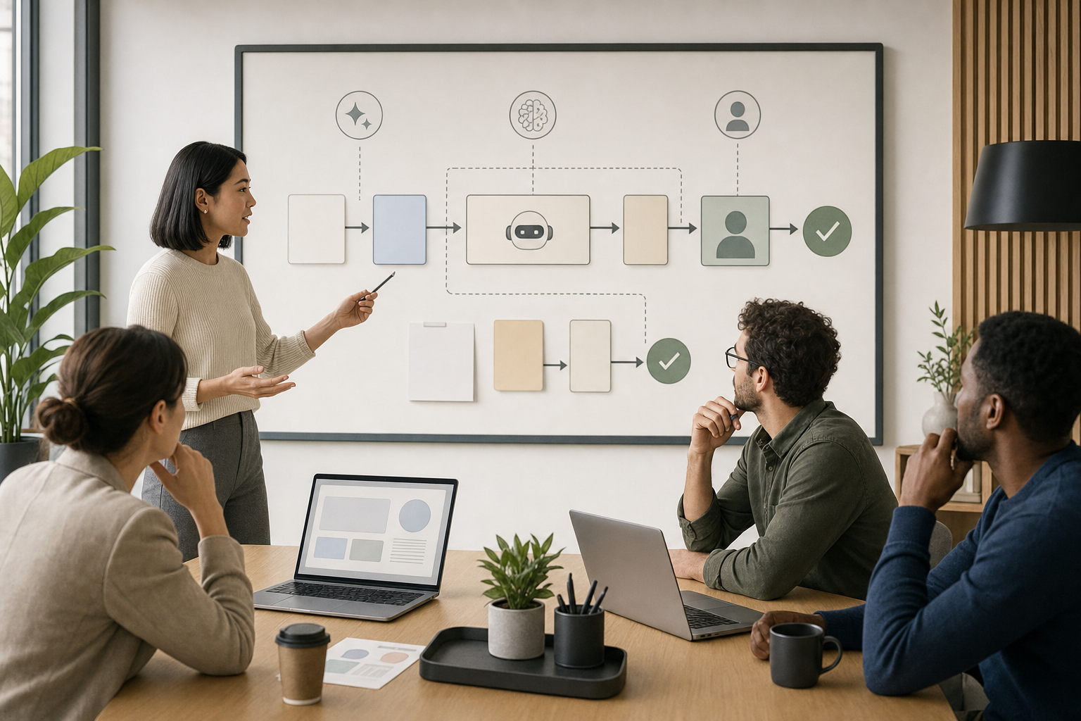 AI agents for small business diagram 3