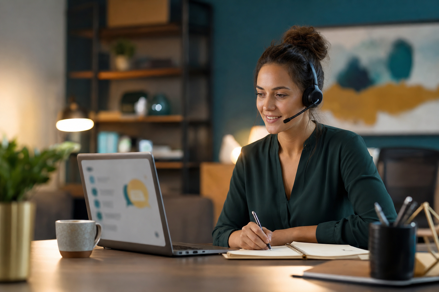 AI agents for small business diagram 1