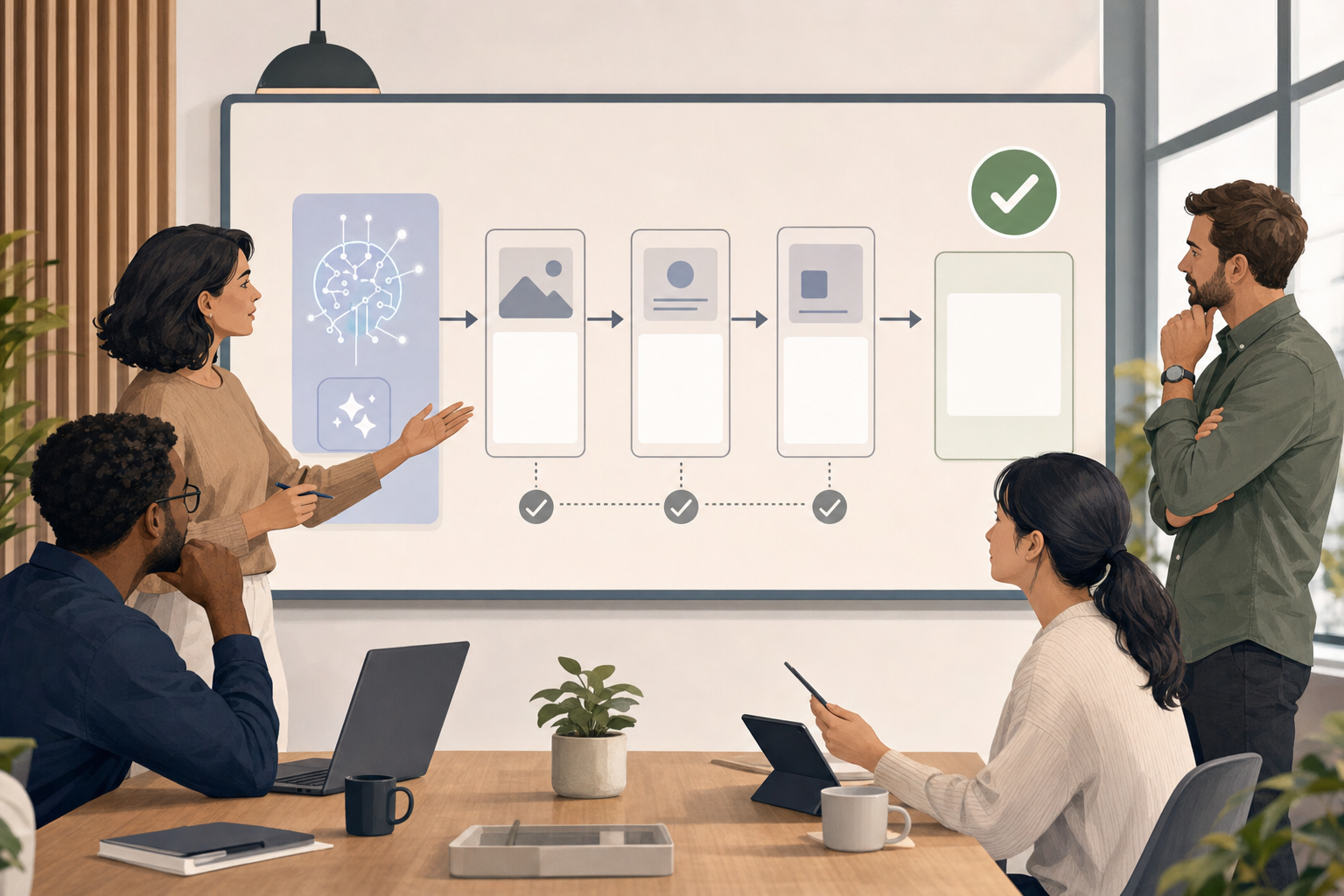 AI agents for small business diagram 3