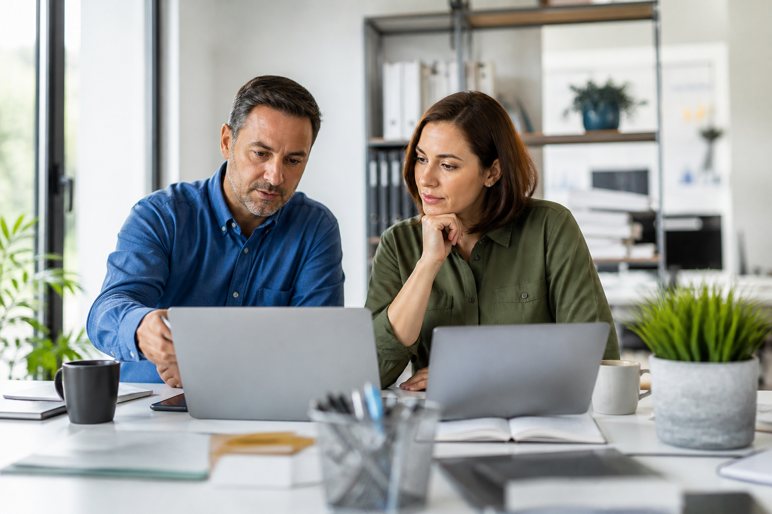 Small business team reviewing an AI automation maintenance check after launch